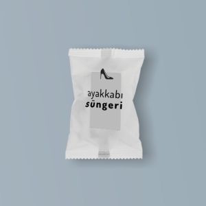 YB-026 Ayakkabı Süngeri Poşet İçinde